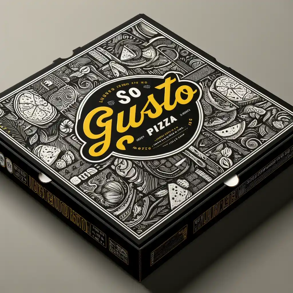 High-quality digital printed pizza boxes