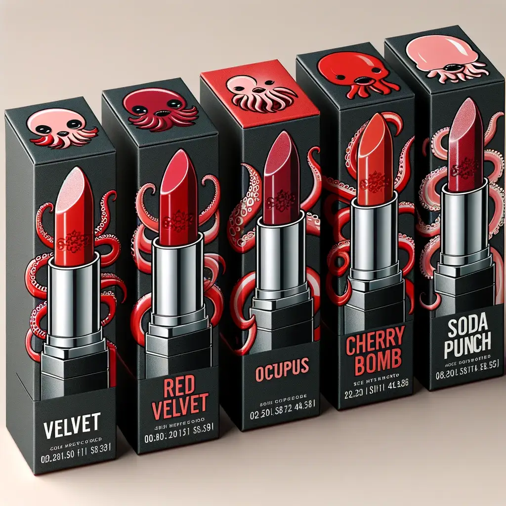 Custom lipstick tubes and black boxes | Tim Packaging