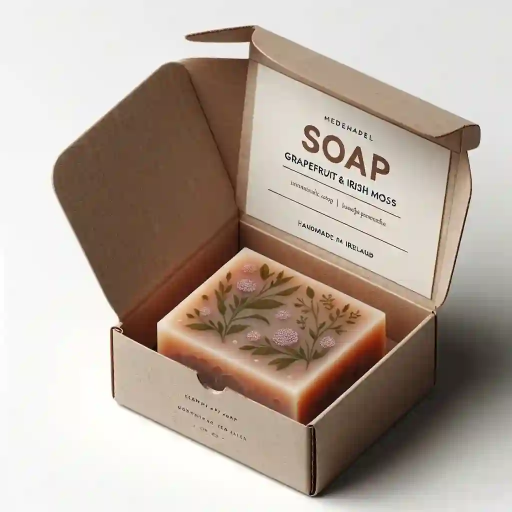 Custom soap packaging solutions for branding and protection.