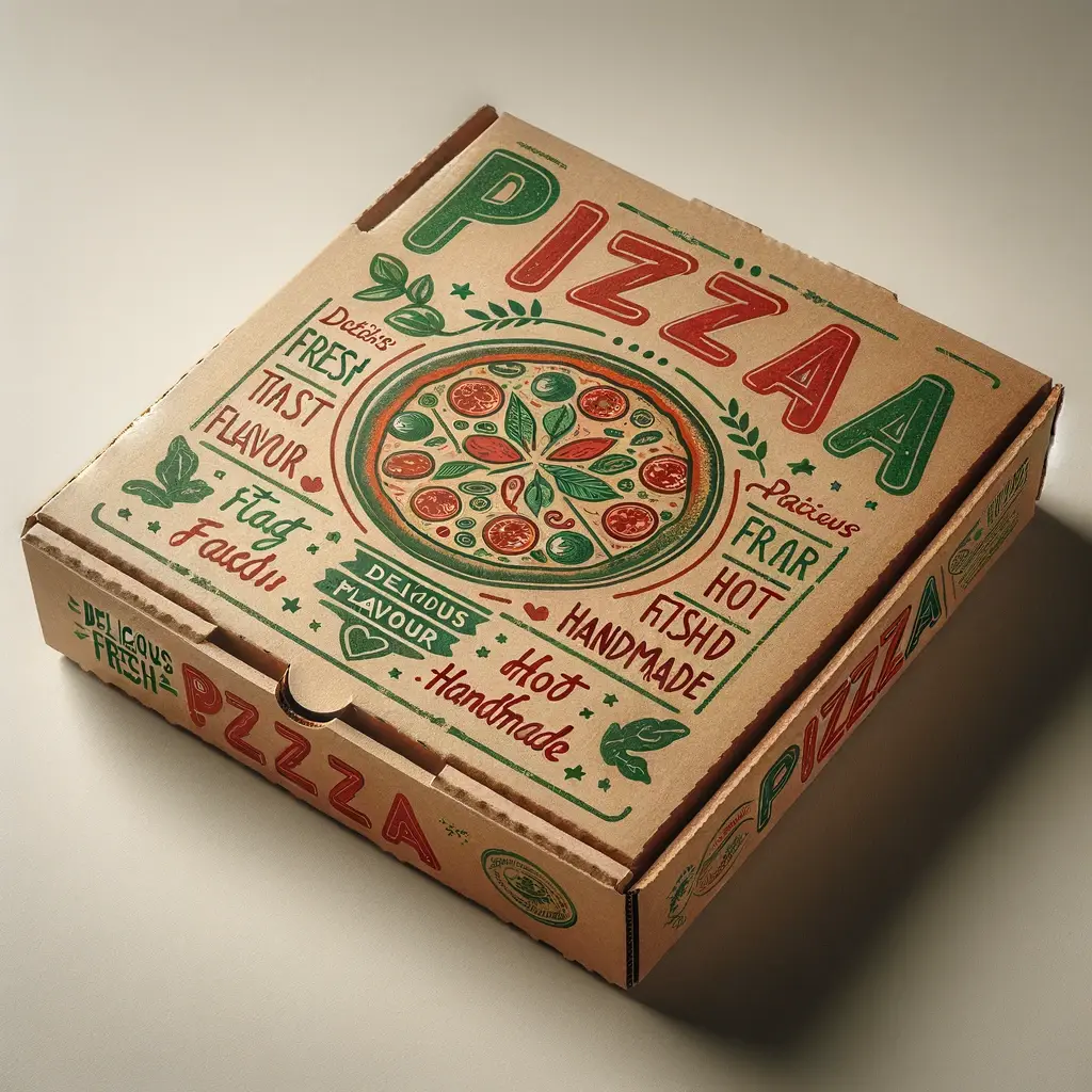 Custom disposable pizza boxes for events