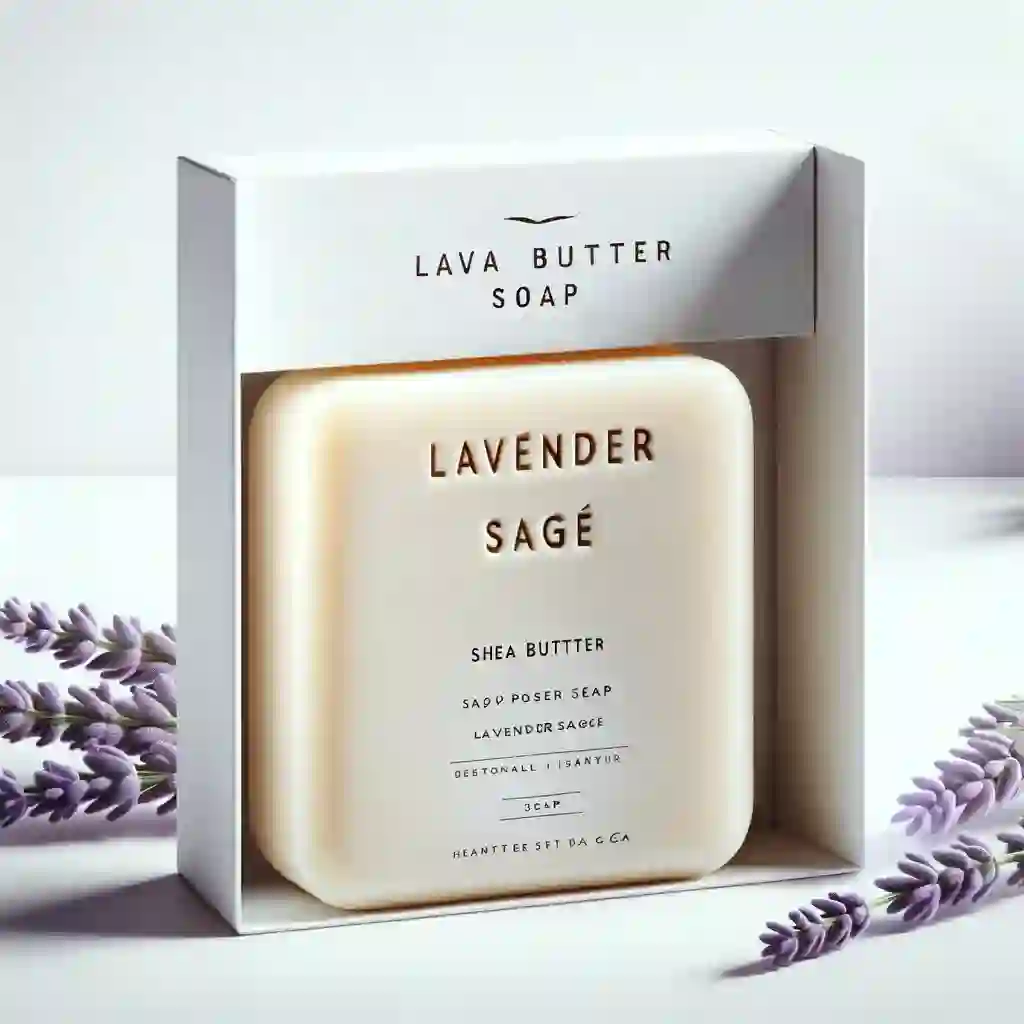 Eco-friendly soap packaging for sustainable brands.