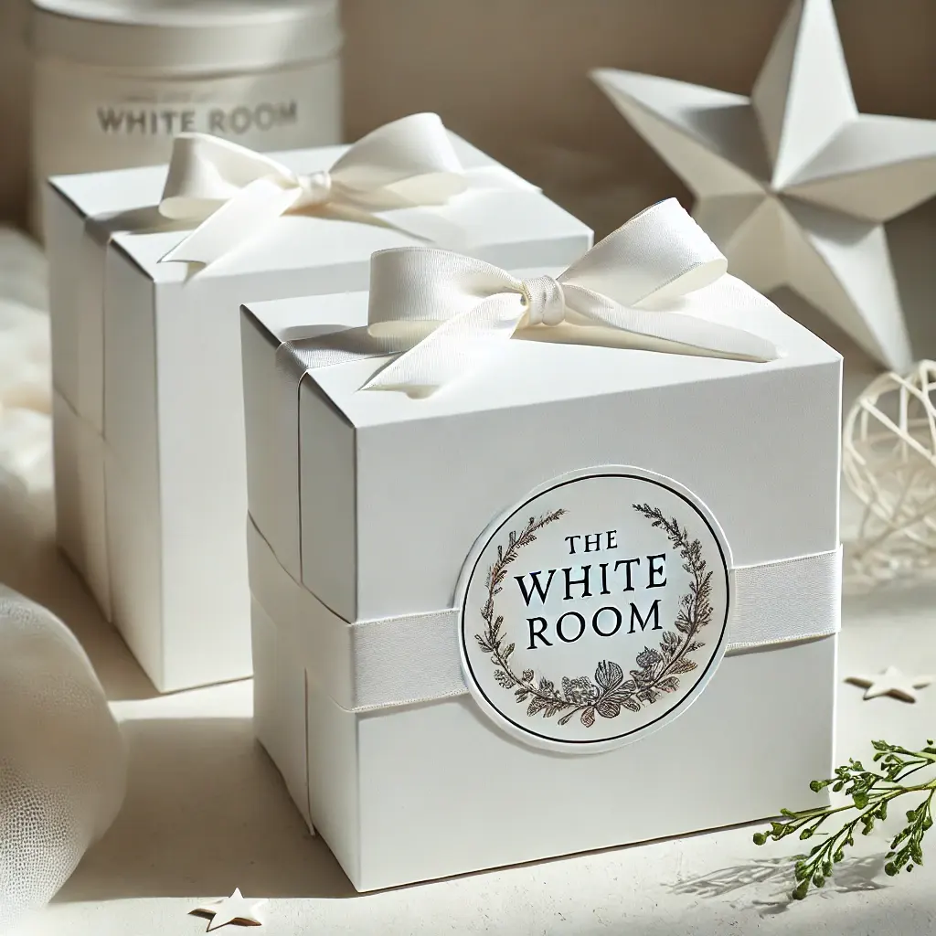 Sturdy White Gift Boxes