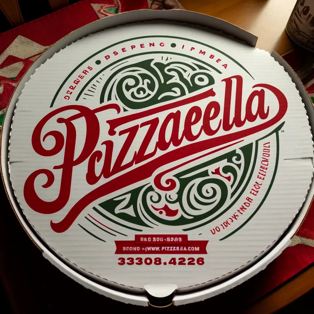 Eco-friendly round pizza boxes