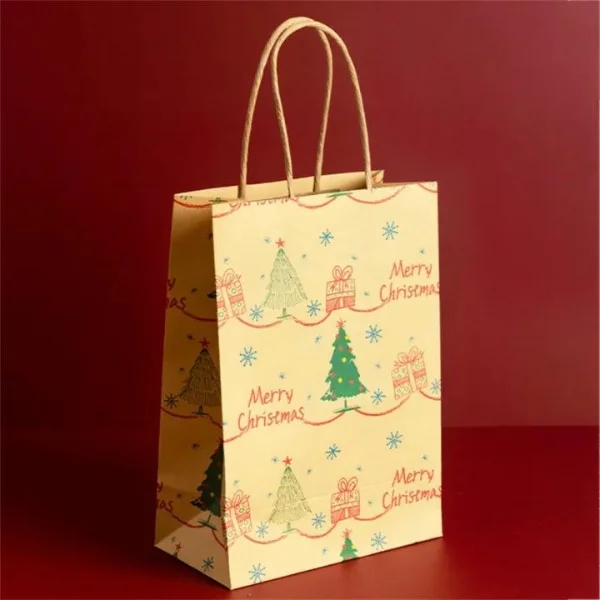 Brown paper bags for Christmas gifts