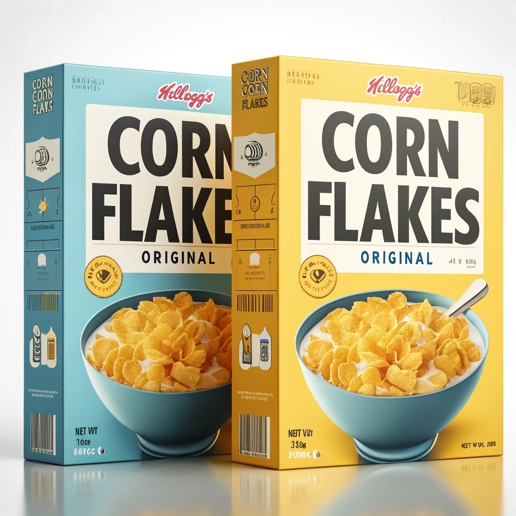 CornFlake Cereal Boxes