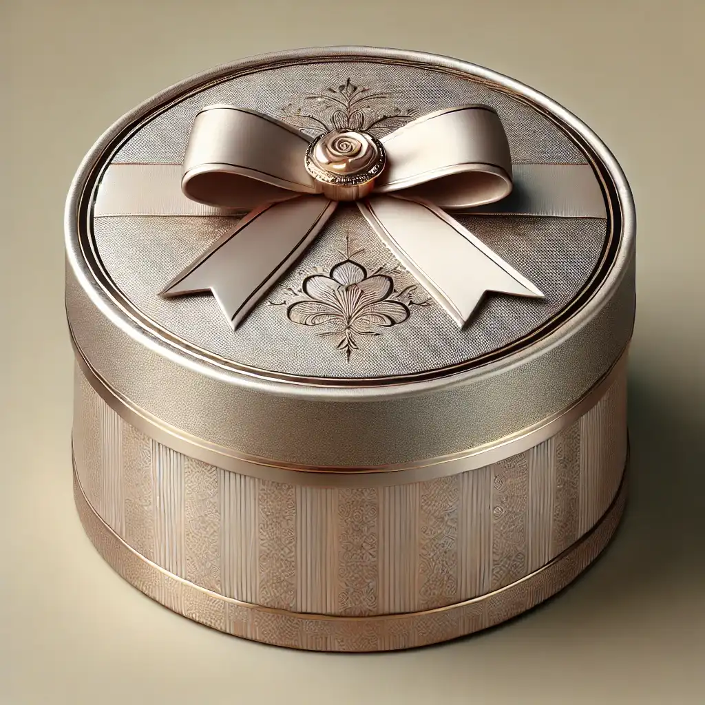 Round Gift Boxes With Lid