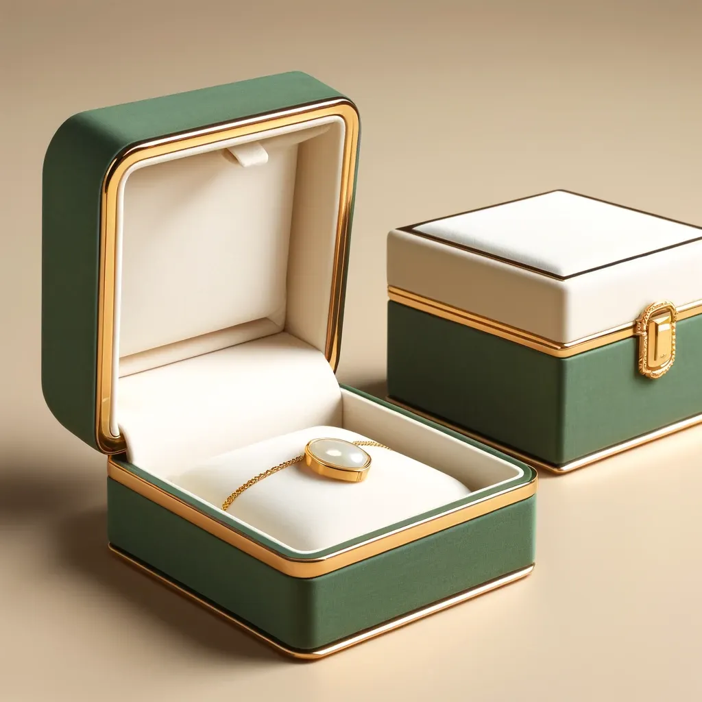 Ring Box with Satin Ribbon