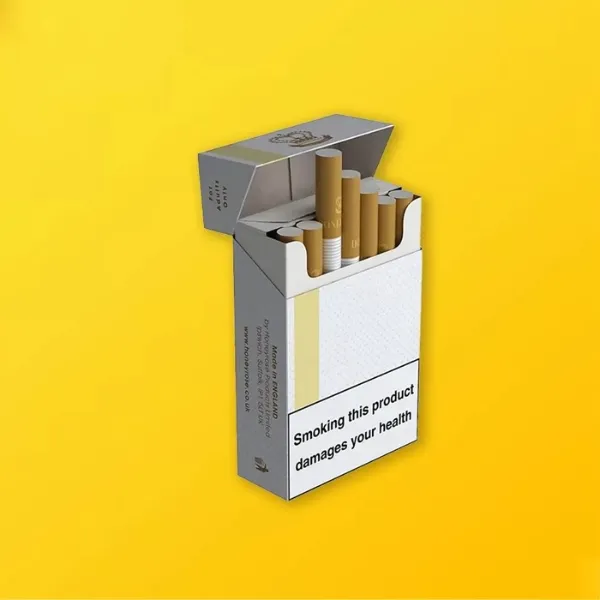 Cigarette Box with Health Warning