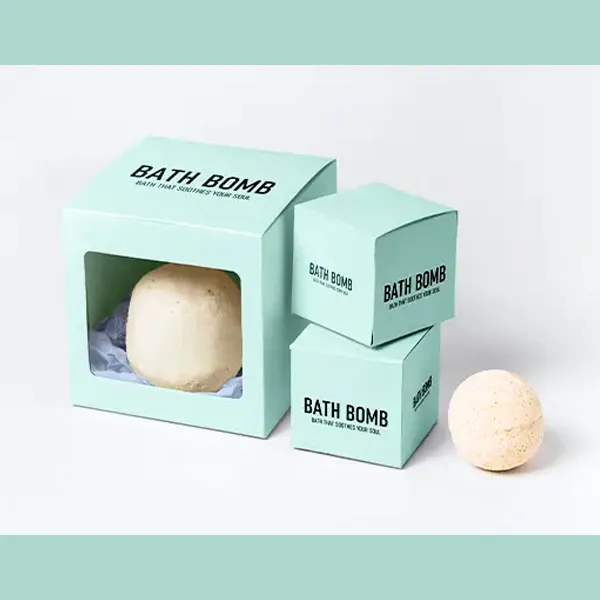 Stylish Bath Bomb Subscription Packaging