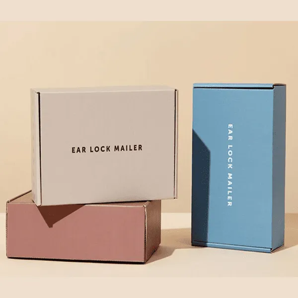 Ear Lock Mailer Boxes