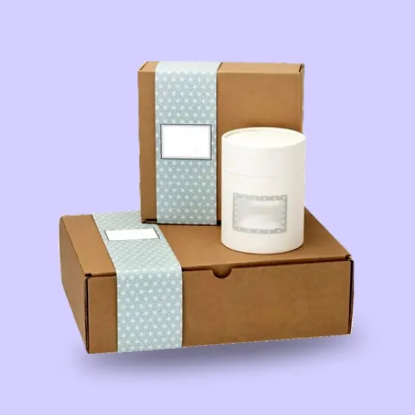 Small shipping boxes for candles with elegant design | Tim Packaging